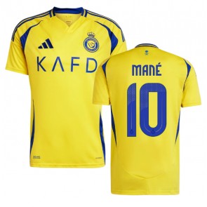 Al-Nassr Sadio Mane #10 Domácí Dres 2024-25 Krátký Rukáv